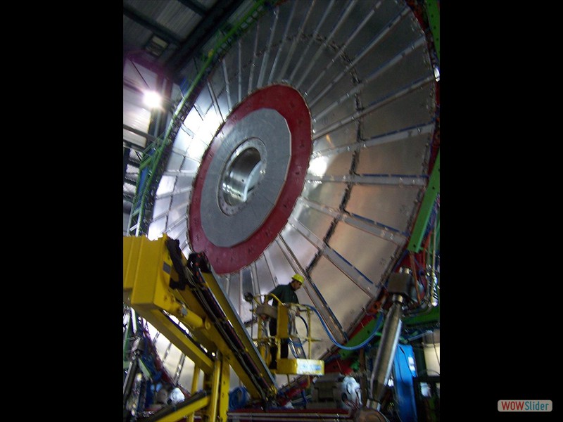 Vue d'un autre élément du LHC