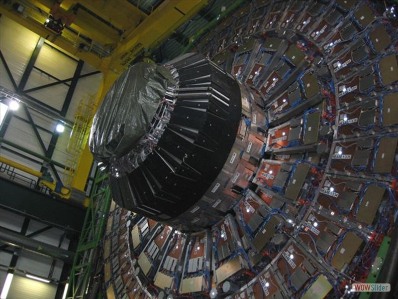 Le grand collisionneur de hadrons (LHC)  Photo M.Recipon