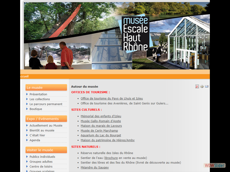 Le musée du haut rhône