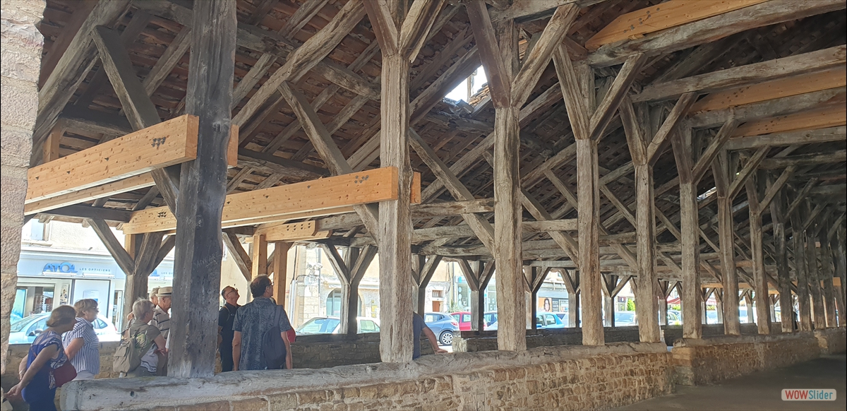 Halle médiévale du XVème siècle